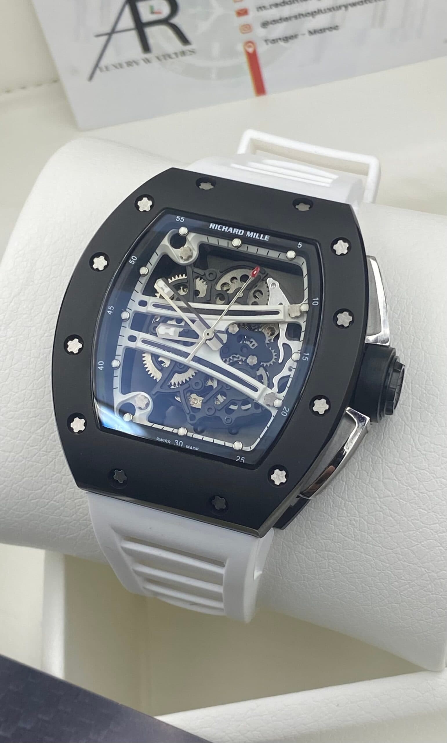 Richard Mille 61-01 White Straps
